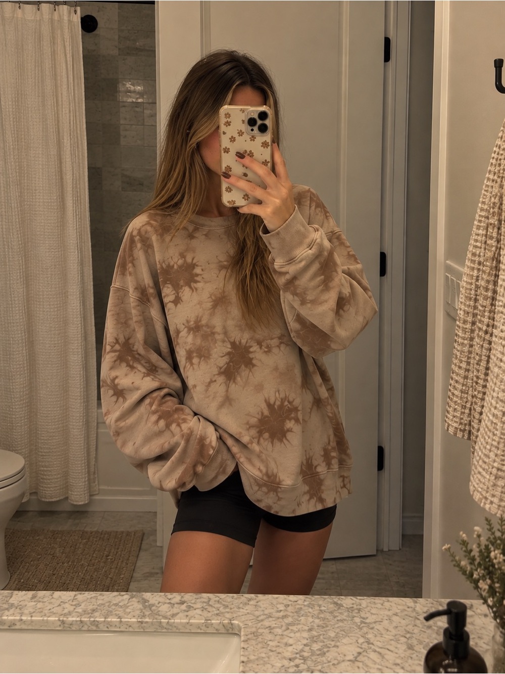 TNA Tie-Dye Oversized Sweatshirt
